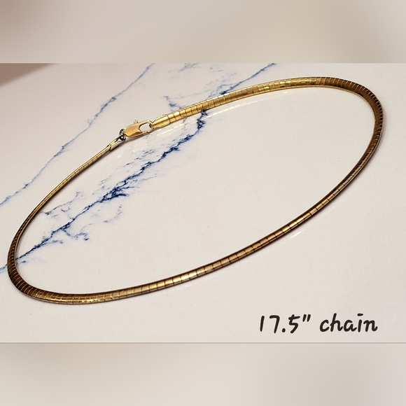 OMEGA Gold Choker 17.5" - Picture 4 of 9